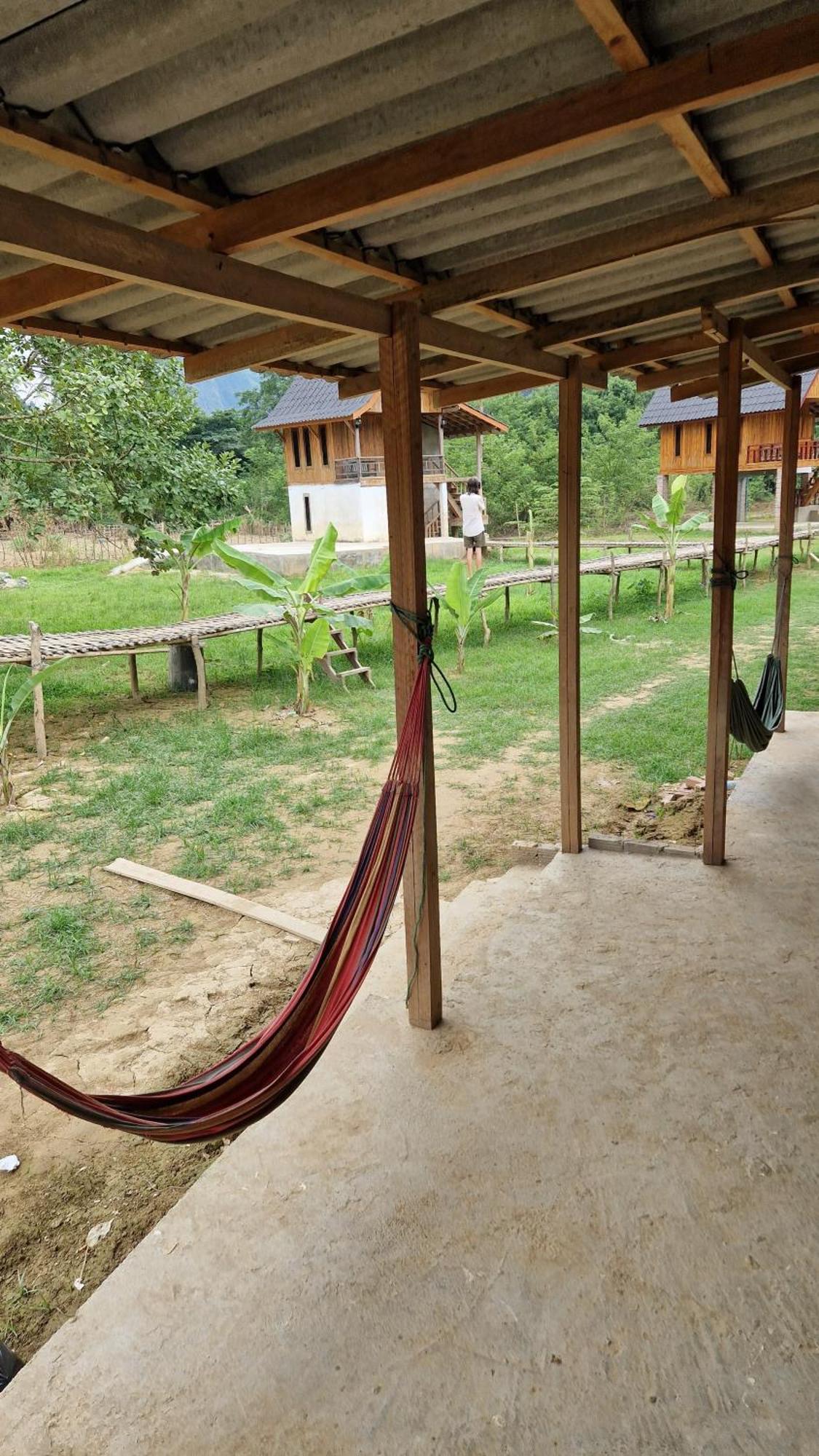 Eco Farm Stay And Hostel Nong Khiaw Exterior photo